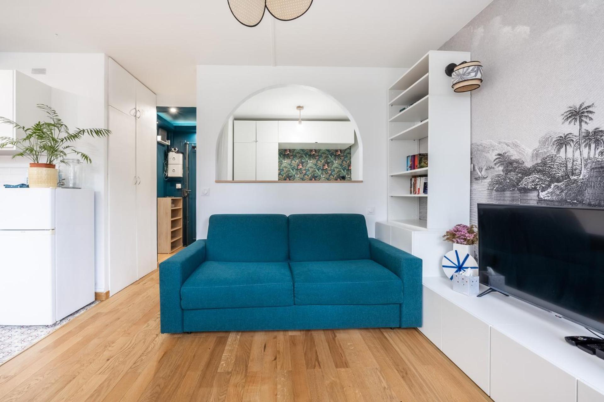 Charming Parisian Away From In The Heart Of Appartement *